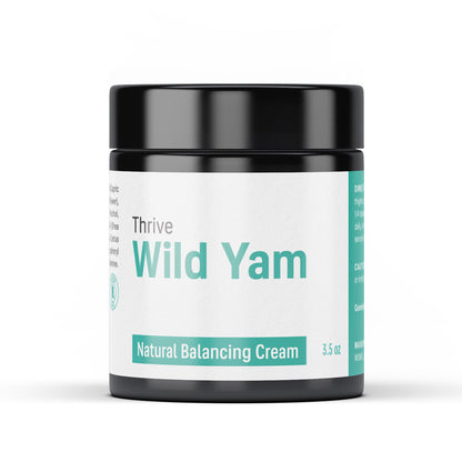 Wild Yam Cream for Natural Menopause Relief