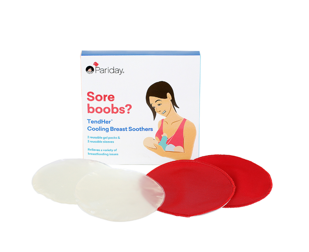 TendHer reusable cooling breast soothers